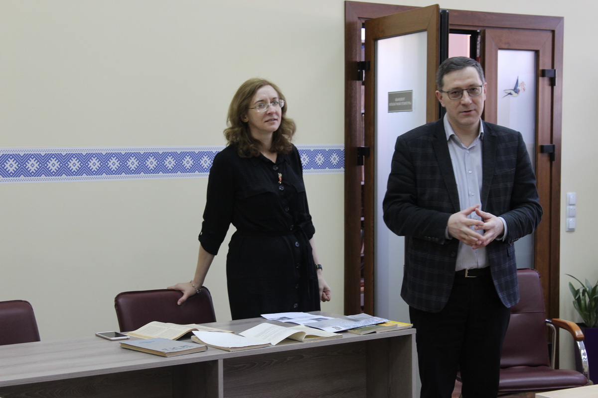 Состоялась встреча с главным редактором журнала "Маладосць"